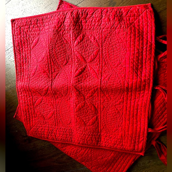 Pottery Barn Bedding Pottery Barn Pick Stitch Classic Red Quilted